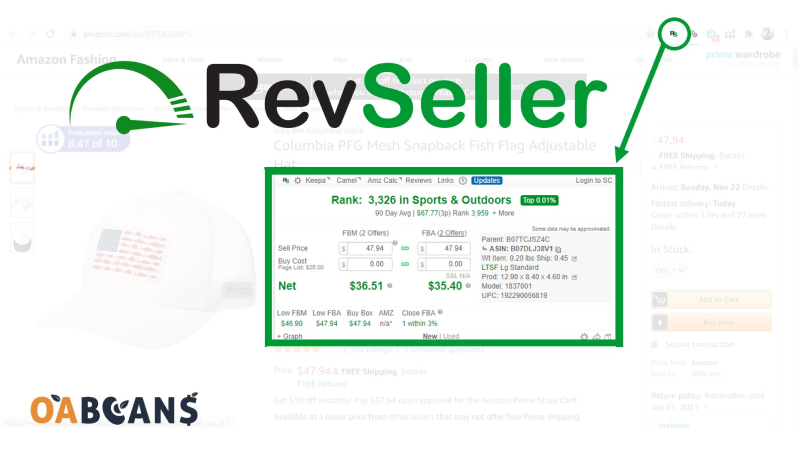 What is RevSeller, Review of a Favorite Amazon Chrome Extension