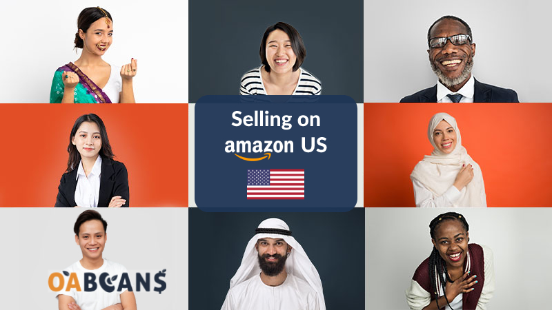 You can sell from all over the world on Amazon US.