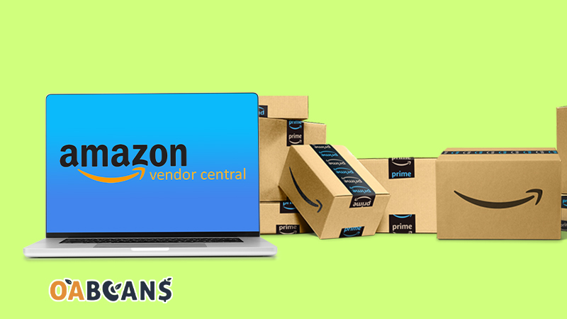 Amazon's vendor central panel.