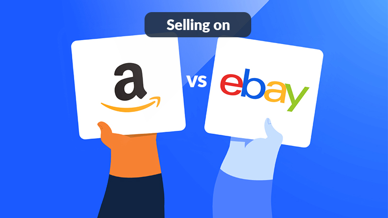 Comparison between Amazon and eBay.