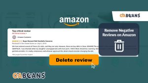 Remove negative feedback from Amazon.