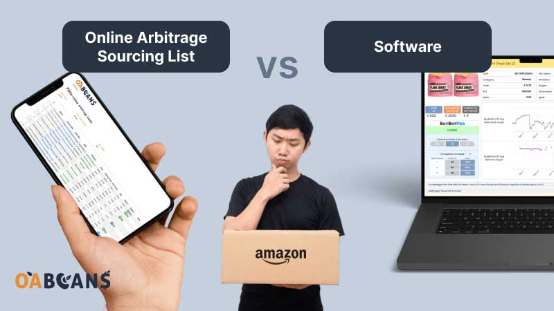 Online Arbitrage Sourcing Lists vs Software