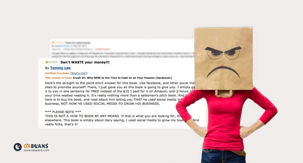 Various reasons can cause negative seller feedback
