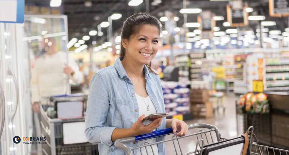 A Woman Buying Products from Costco